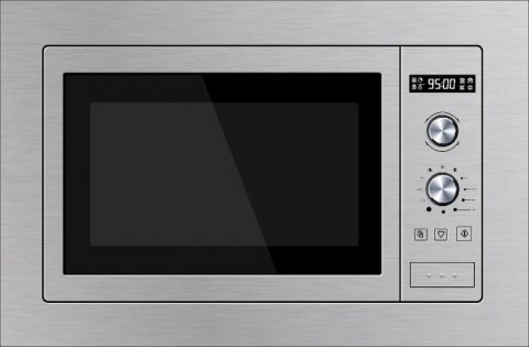 BUILT-IN MICROWAVE OVEN (MWO-01S) WITH TRIMKIT  Stainless Steel Finish, 60cm/ 24inches, 25 Liter cavity.